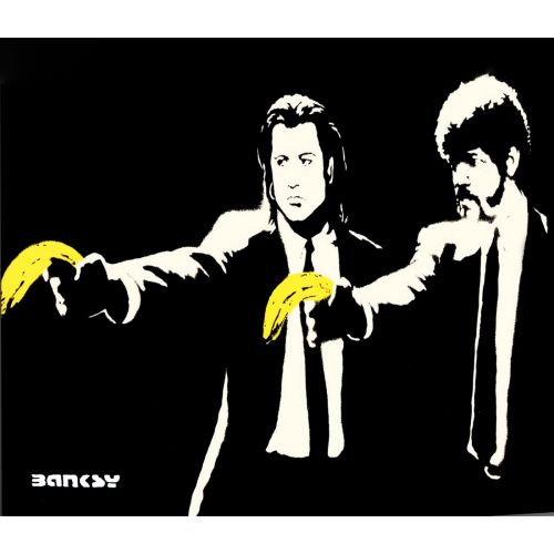Banksy, Pulp Fiction Banksy, Pulp Fiction