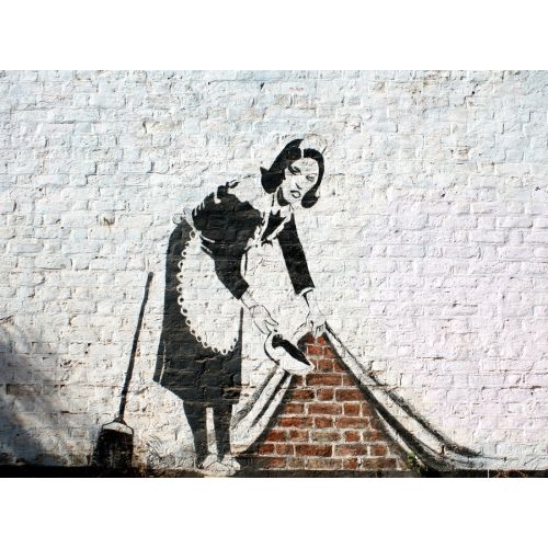 Banksy, Maid Sweeps Under The Carpet Banksy, Maid Sweeps Under The Carpet