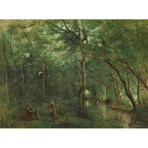 Camille Corot, Languille Ramasseurs Camille Corot, Languille Ramasseurs