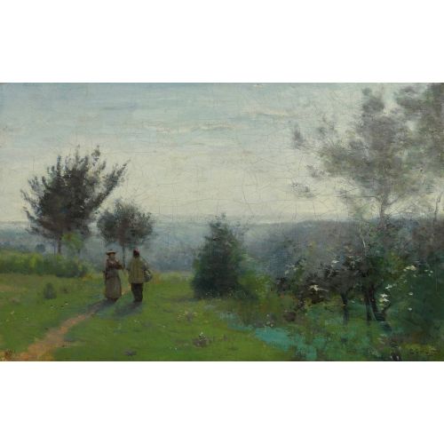 Camille Corot, Laube Printanniere Camille Corot, Laube Printanniere