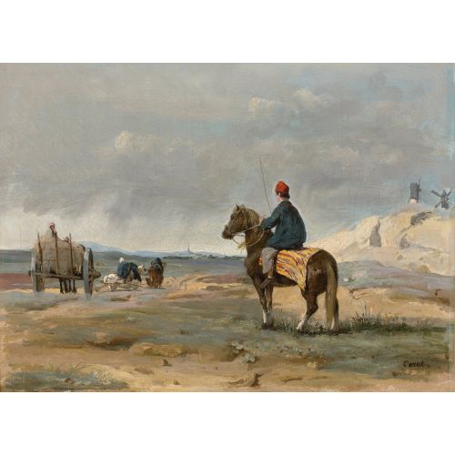 Camille Corot, Le Fermier De Pithiviers Camille Corot, Le Fermier De Pithiviers