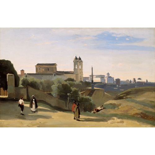 Camille Corot, Monte Pincio Rome