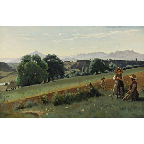 Camille Corot, Alttaki Mornex Köstebek Camille Corot, Alttaki Mornex Köstebek
