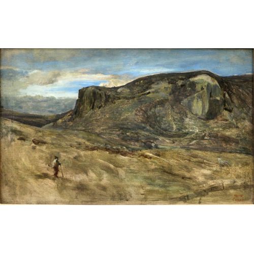 Camille Corot, Mountains Of The Roman Countryside