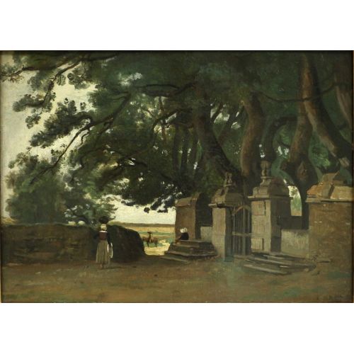 Camille Corot, Breton Manzara Camille Corot, Breton Manzara