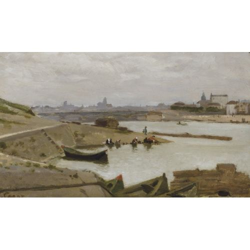 Camille Corot, Paris Vue Des Environs Camille Corot, Paris Vue Des Environs