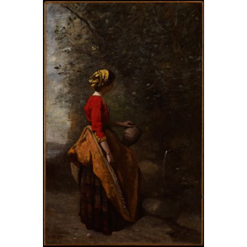 Camille Corot, Köylü Kızı Baharda Camille Corot, Köylü Kızı Baharda
