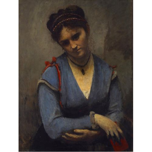 Camille Corot, Mariette Gambay Portresi Camille Corot, Mariette Gambay Portresi