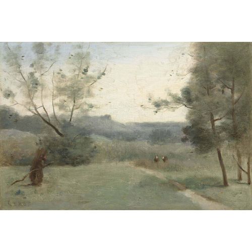 Camille Corot, Ahşap Toplayıcı Camille Corot, Ahşap Toplayıcı