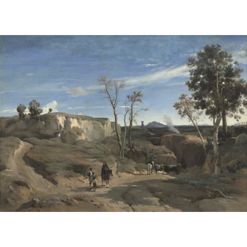 Camille Corot, Roman Campagna Camille Corot, Roman Campagna