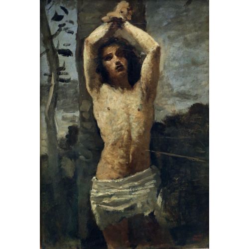 Camille Corot, San Sebastiano Camille Corot, San Sebastiano
