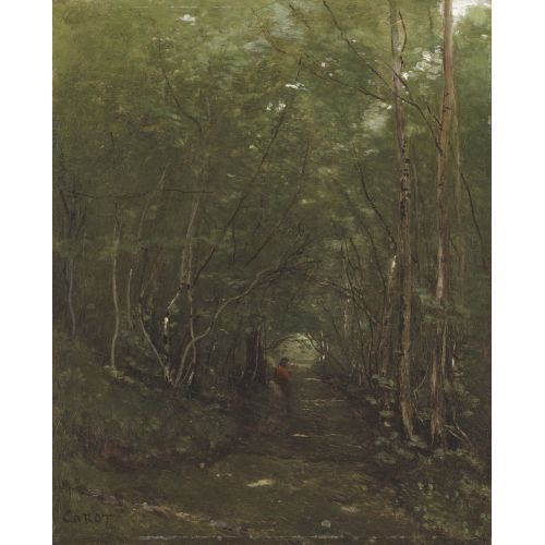 Camille Corot, Eski Büyüyen Orman Camille Corot, Eski Büyüyen Orman