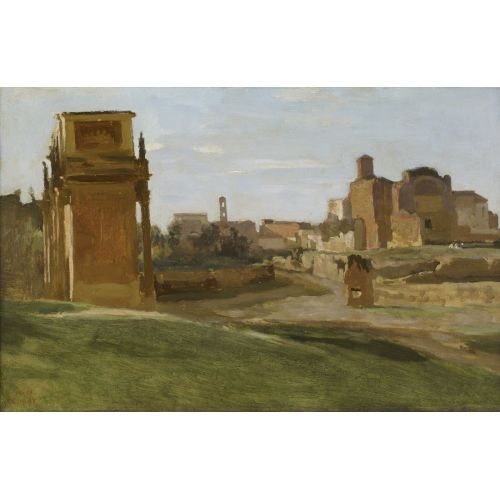 Camille Corot, Konstantin Kemeri Ve Forum Camille Corot, Konstantin Kemeri Ve Forum