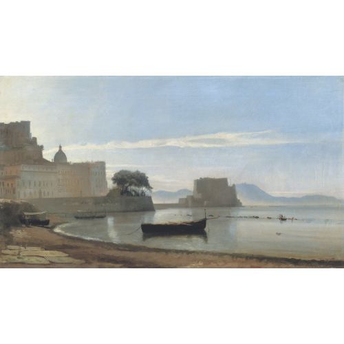 Camille Corot, Castel Dell Ovo İle Napoli Körfezi Camille Corot, Castel Dell Ovo İle Napoli Körfezi