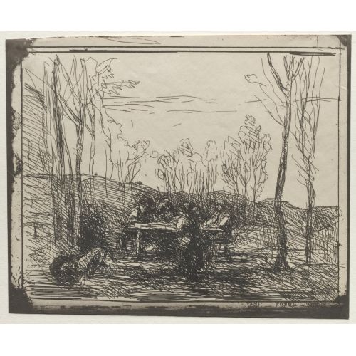 Camille Corot, Kahvaltı Glade Camille Corot, Kahvaltı Glade