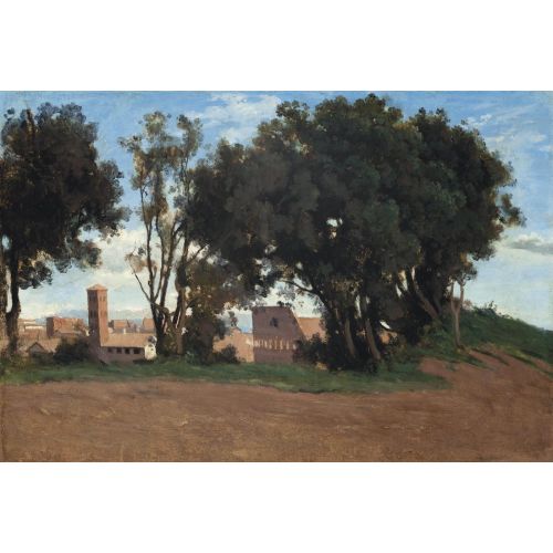 Camille Corot, Farnese Bahçesinden Görülen Kolezyum Camille Corot, Farnese Bahçesinden Görülen Kolezyum