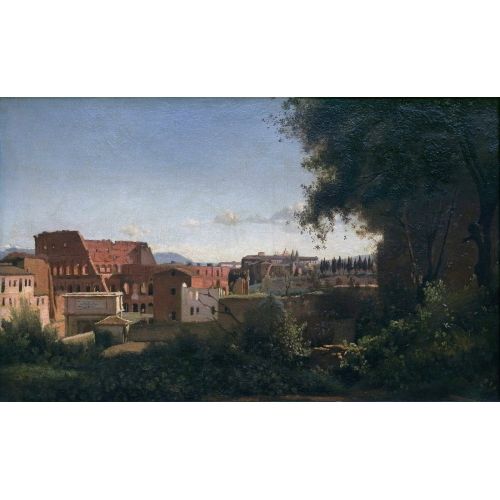Camille Corot, Farnese Bahçelerinden Görülen Kolezyum Camille Corot, Farnese Bahçelerinden Görülen Kolezyum