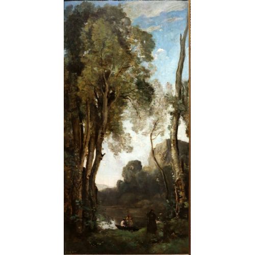 Camille Corot, Ördek Göleti Camille Corot, Ördek Göleti