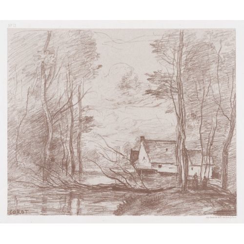 Camille Corot, Cuincy Değirmen Douai Yakınında Camille Corot, Cuincy Değirmen Douai Yakınında