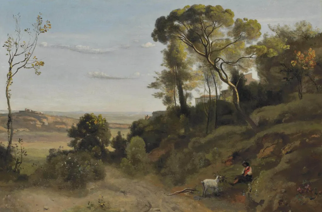 Camille Corot Campagne De Naples | Arthipo