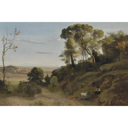 Camille Corot Campagne De Naples | Arthipo