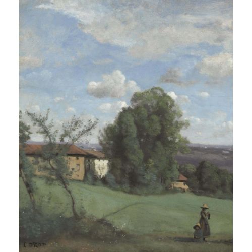 Camille Corot, Bir Dardagny Çiftliği Camille Corot, Bir Dardagny Çiftliği