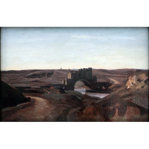 Camille Corot, View Of The Roman Countryside Impressionism Camille Corot View Of The Roman Countryside Impressionism Art Movements Camille Corot View Of The Roman CountrysideThe artwork