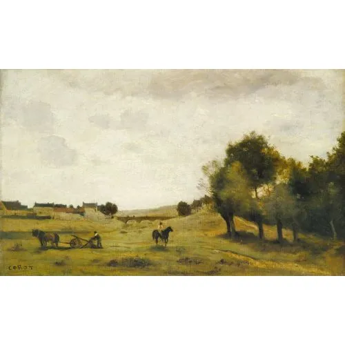 Camille Corot Vue Pres Epernon Impressionism Art Movements Camille Corot Vue Pres EpernonThe artwork titled Vue Pres Epernon by