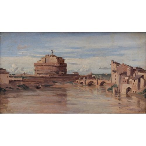 Camille Corot Castel Sant AngeloII Impressionism Art Movements Camille Corot Castel Sant Angelo IISubject: The subject of the