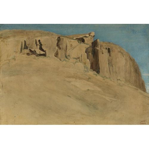 Camille Corot, Civita Castellana Yüksek Kayalar Camille Corot, Civita Castellana Yüksek Kayalar
