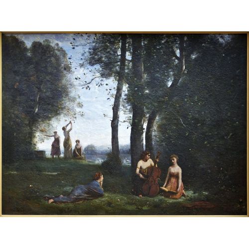 Camille Corot, Kırsal Konser Conde Chantilly Camille Corot, Kırsal Konser Conde Chantilly