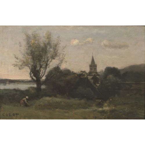 Camille Corot, Auvers Yakınındaki Ennery Camille Corot, Auvers Yakınındaki Ennery