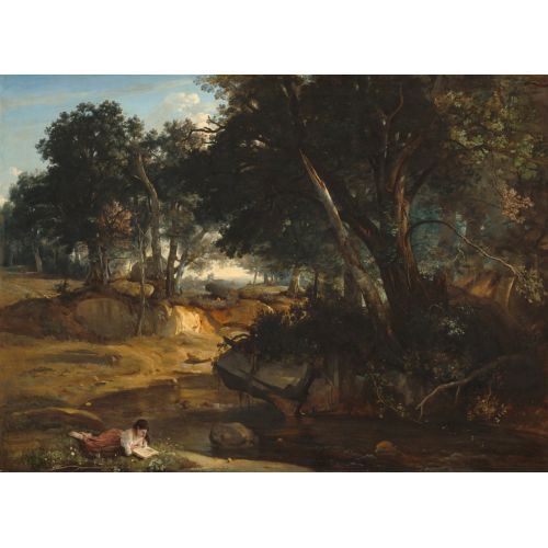 Camille Corot, Fontainebleau Ormanı Camille Corot, Fontainebleau Ormanı