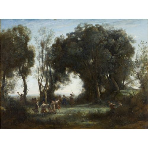 Camille Corot, A Morning The Dance Of The Nymphs Impressionism Camille Corot A Morning The Dance Of The Nymphs Impressionism Art Movements Camille Corot A Morning The Dance Of The