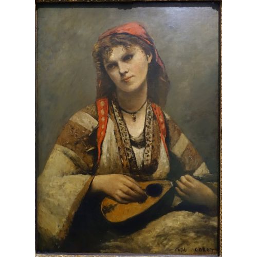 Camille Corot, Bir Mandolin İle Çingene