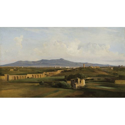 Camille Corot, Aqueduct In The Roman Countryside Camille Corot, Aqueduct In The Roman Countryside