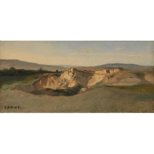 Camille Corot, İtalyan Manzara III Camille Corot, İtalyan Manzara III