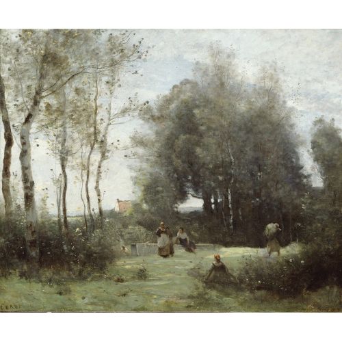 Camille Corot, Arleux Palluel Trysts Köprüsü Camille Corot, Arleux Palluel Trysts Köprüsü