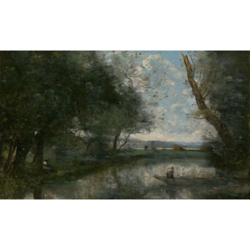 Camille Corot, Manzara 1894 Camille Corot, Manzara 1894