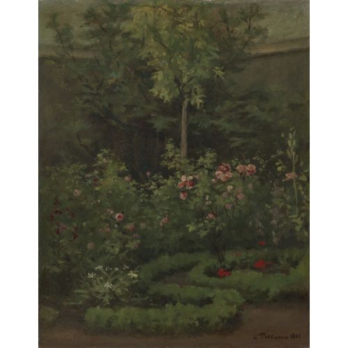 Camille Pissarro, A Rose Garden
