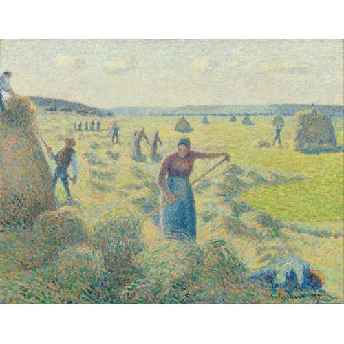 Camille Pissarro, La Recolte Des Foins Eragny
