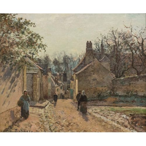 Camille Pissarro, La Rue De Voisins