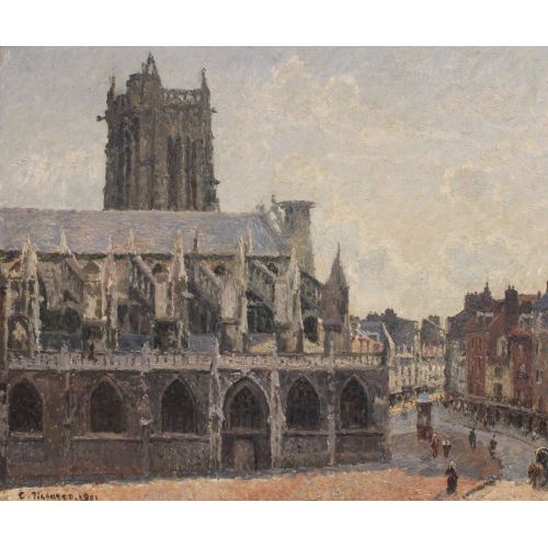Camille Pissarro, Leglise Saint Jacques A Dieppe