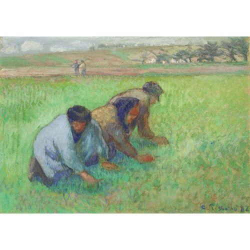 Camille Pissarro, Les Jeunes Filles De Paysans