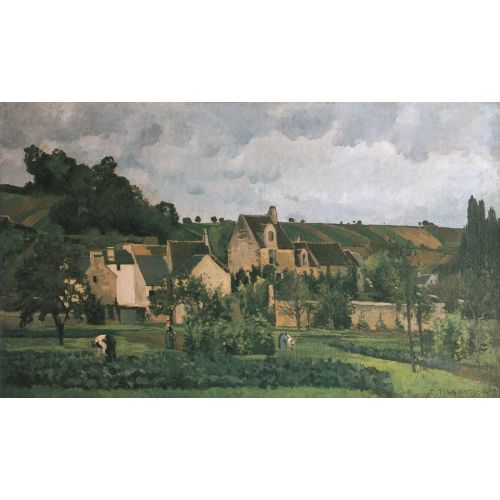 Camille Pissarro, Hermitage Pontoise Camille Pissarro, Hermitage Pontoise