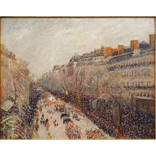 Camille Pissarro, Bulvarlarda Mardi Gras