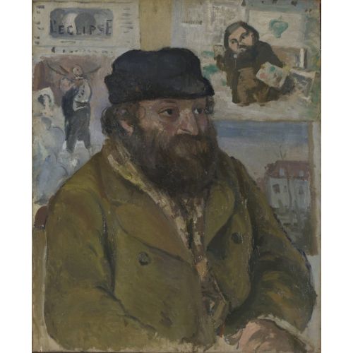 Camille Pissarro, Paul Cezanne, Portrait Camille Pissarro, Paul Cezanne, Portrait