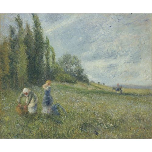 Camille Pissarro, Paysannes Dans Lles Champs Pontoise Camille Pissarro, Paysannes Dans Lles Champs Pontoise