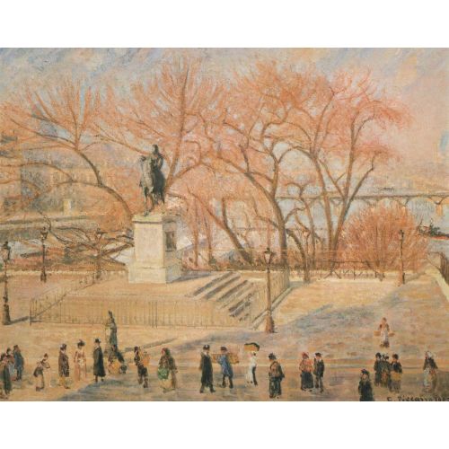 Camille Pissarro, Güneşli Yeni Köprü Camille Pissarro, Güneşli Yeni Köprü