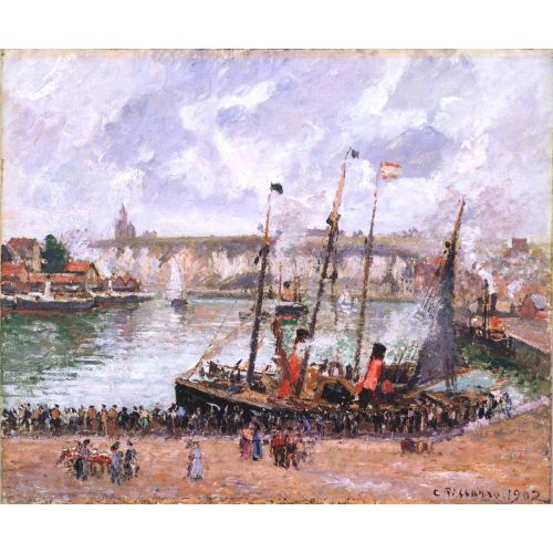 Camille Pissarro, Dieppe Limanı Camille Pissarro, Dieppe Limanı